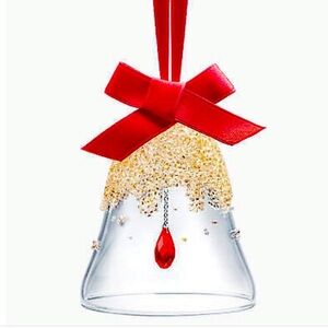 Like new Swarovski crystal bell 🔔 Christmas ornament
